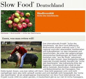 Slow Food Arche