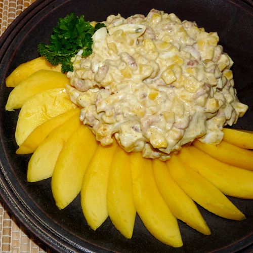 Rezept – Krabben-Mango Salat – Tutti i sensi