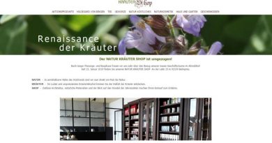 Natur Kräuter Shop - Screenshot: Tutti i sensi