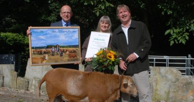 Hans-von-Bemberg-Preis für die beste tierzüchterische Leistung des Jahres 2018 für Ulf Helming aus Augustdorf