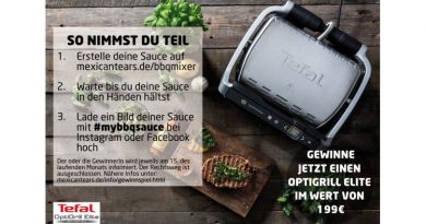 Gewinnspiel von Mexican Tears und Tefal – Kontaktgrill gewinnen