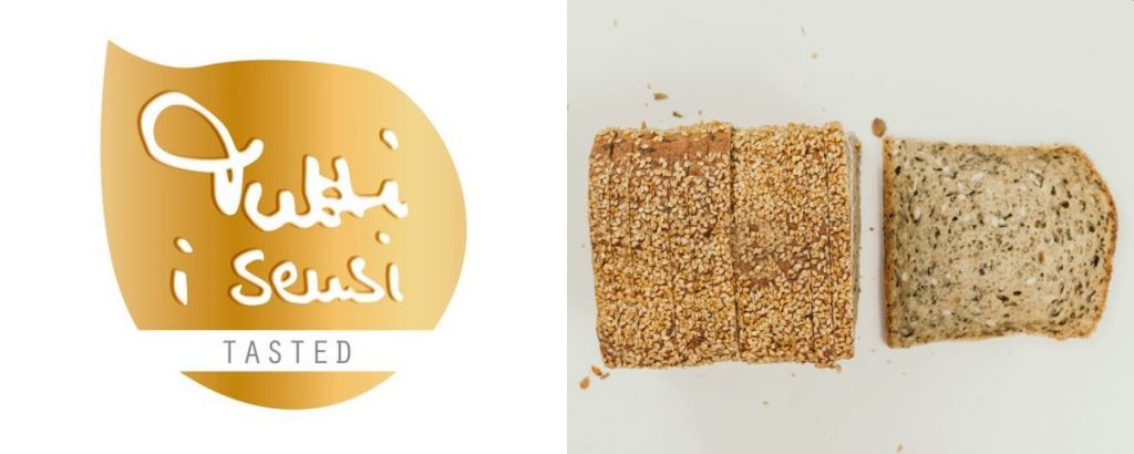 Tutti i sensi Gold-Bewertung für das B. Just Bread Eiweiß-Brot