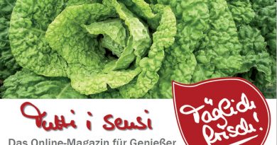 Täglich Frisch: Online-Magazin Tutti i sensi