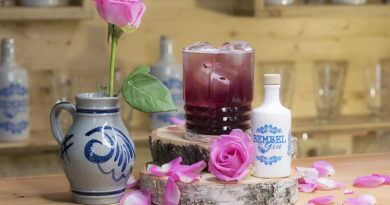 Der Blueberry Shrub mit Bembel Gin - Foto: Bembel Gin