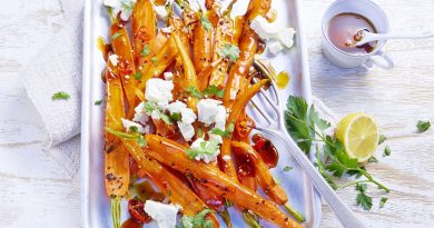 Glasierte Karotten und Fetakäse - Foto: Ahornsirup aus Kanada