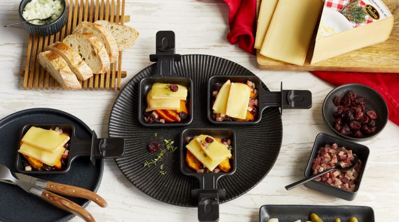 Raclette Suisse mit Kürbis und Cranberries - Käse aus der Schweiz