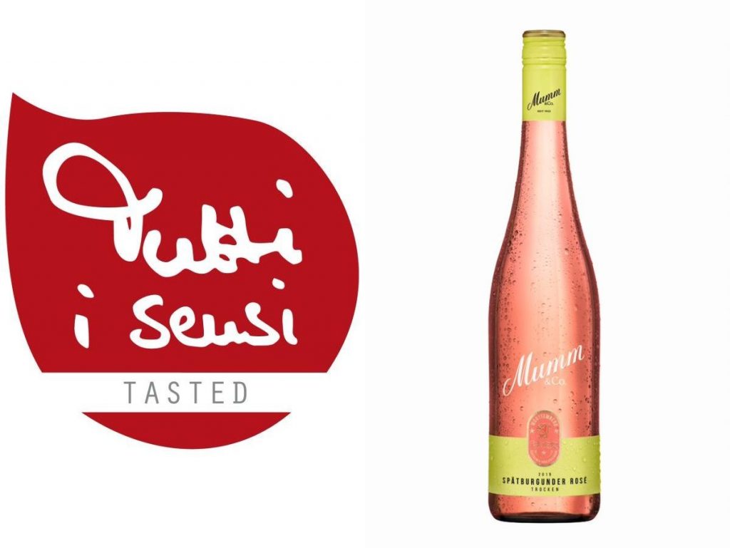 Frische Frucht im Glas – Mumm & Co. Spätburgunder Rosé  - Tutti i sensi Tasted