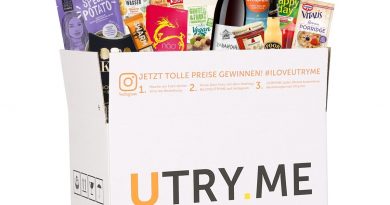 Utry.me-Box mit Produkten - Foto: Utry.me