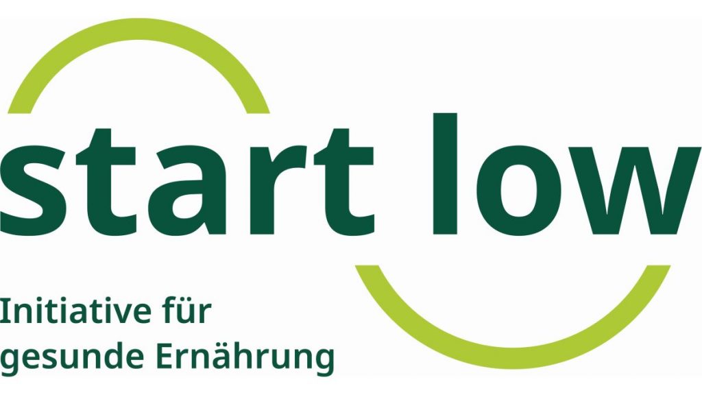 Neues Projekt Salz- und Zucker Reduktion – Start Low - Logo: Start Low
