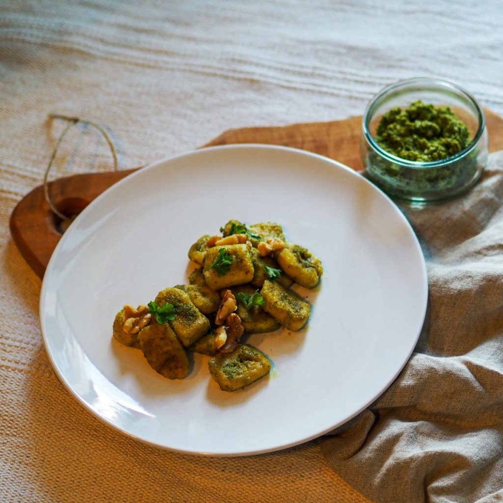 Gnocchi mit Bärlauchpesto - Foto: Tourismusverband Saale-Unstrut-Tourismus e.V.