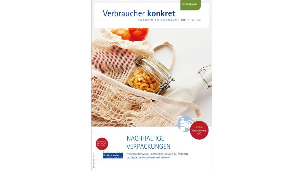 Nachhaltige Verpackungen nutzen – Tipps der Verbraucher Initiative