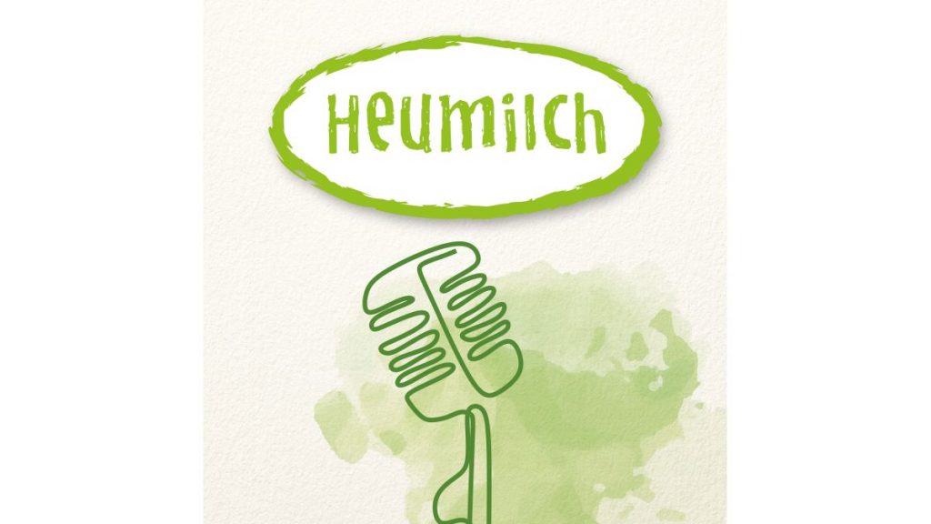 Logo Heumilch-Podcast der Arge