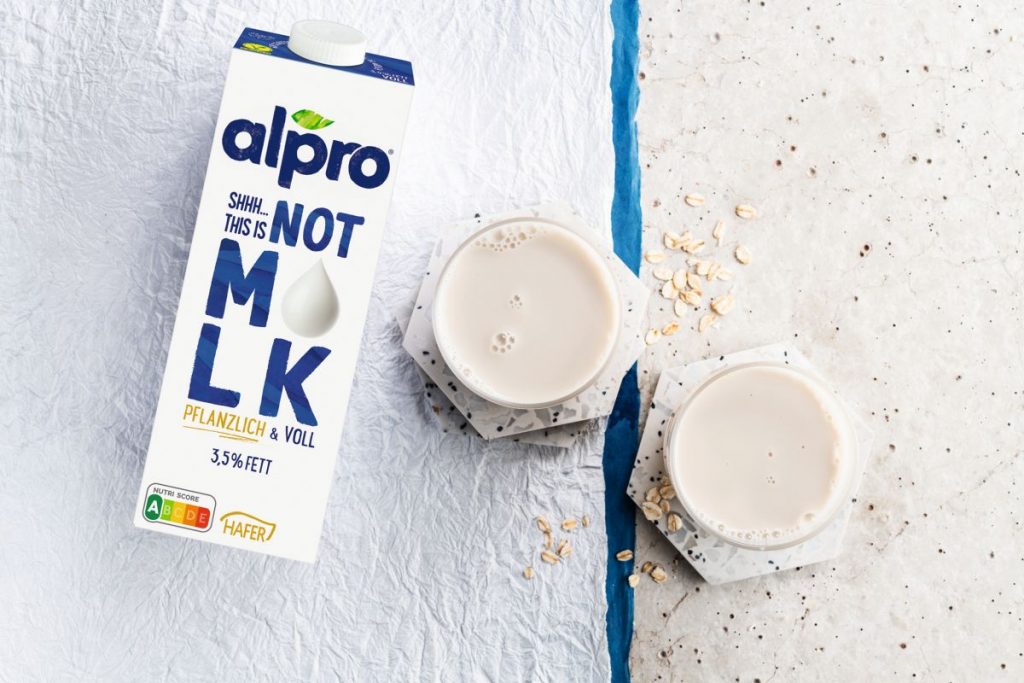 Einhundert Prozent pflanzlich – Not M*LK von Alpro, Foto: Alpro