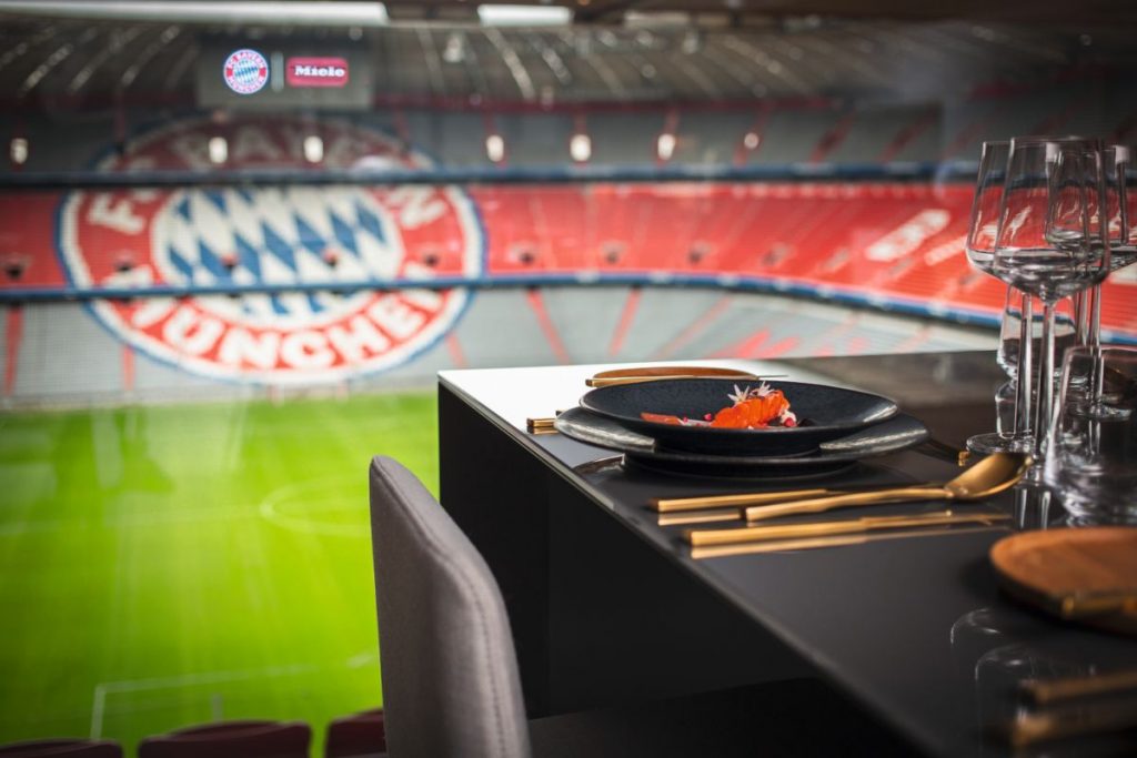 Miele Lounge beim FC Bayern - Foto: Miele