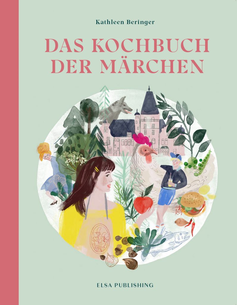Foto: Das Kochbuch der Märchen - Grimms kulinarische Welt, von Kathleen Beringer erscheint im November 2021 bei Elsa Publishing, 39,- EUR, www.elsapublishing.com