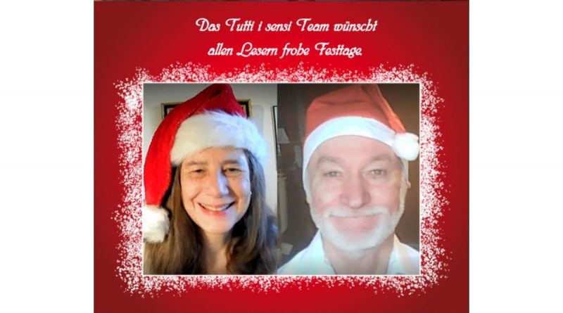Das Tutti i sensi Team wünscht genussvolle Weihnachten!