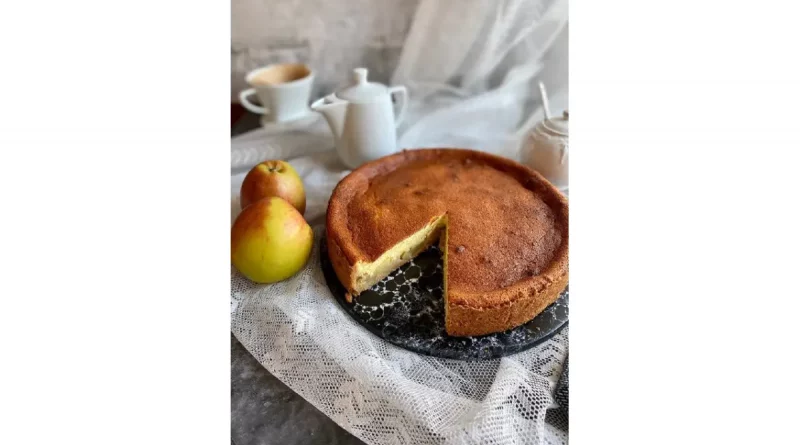 Saftiger Apfel-Quark-Kuchen mit Emmermehl