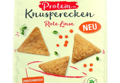 Protein trifft Crunch – Byodo bringt neue Knusperecken aus Roten Linsen auf den Markt