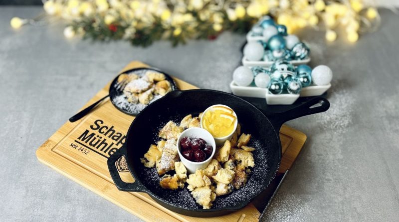 Winterlicher Kaiserschmarrn mit karamellisierter Orange – ein Rezept von SchapfenMühle