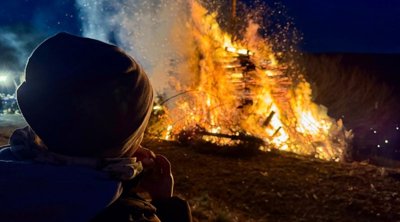 Feuer und Licht im Süden Deutschlands