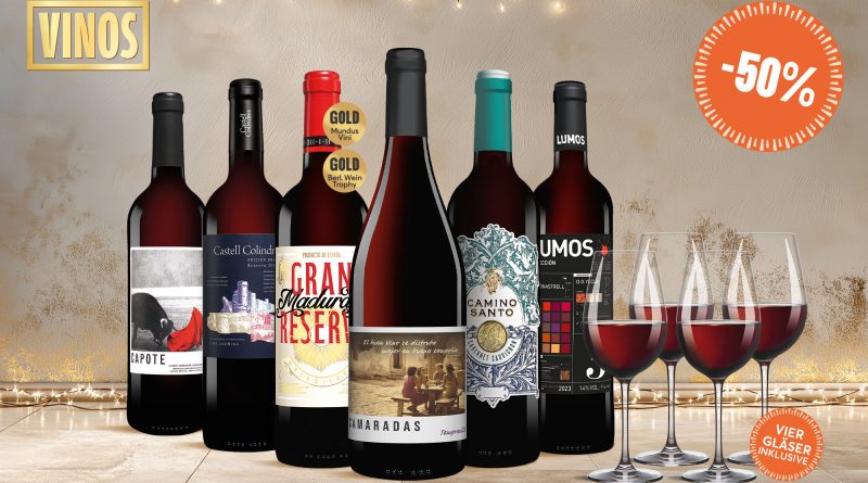 Weingenuss für Feiertage – das Vinos Festwein Paket für nur 29,99 Euro