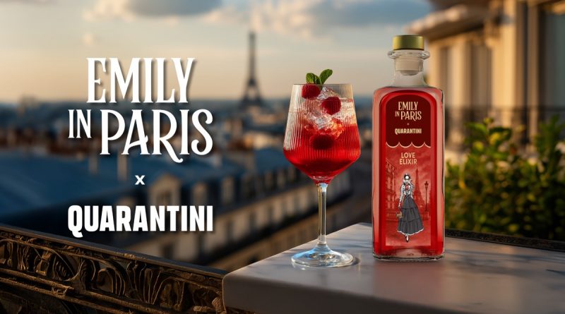 Emily in Paris trifft Quarantini: Limitierte Gin-Edition zur neuen Staffel