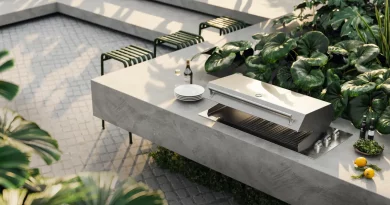 Neuer Einbau-Grill für die Terrasse von Smeg