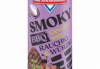 Die neuen Bad Reichenhaller glutenfreien BBQ-Gewürzsalze ohne Geschmacksverstärke
