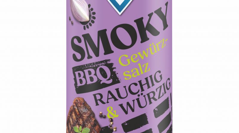 Die neuen Bad Reichenhaller glutenfreien BBQ-Gewürzsalze ohne Geschmacksverstärke