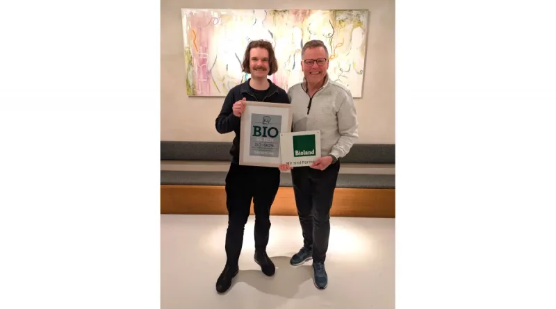 Bioland zeichnet Restaurant Merold in Berlin mit Silberstatus aus