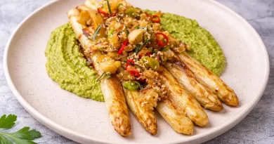 Frühlingsküche mit Raffinesse: Zwei Spargelrezepte von Steffen Henssler