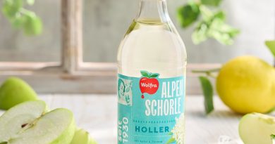 Natürliche Erfrischung für unterwegs: Alpenschorle Holler von Wolfra
