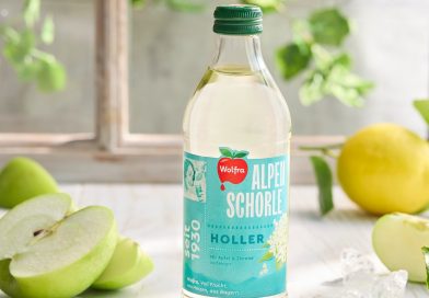 Natürliche Erfrischung für unterwegs: Alpenschorle Holler von Wolfra