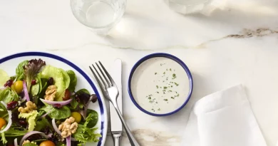Kalifornische Walnüsse bringen den US-Klassiker Ranch Dressing in einer neuen Variante auf den Teller